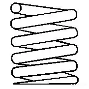 Пружина подвески SACHS V1670 N 4013872343072 996 368 398401 изображение 0