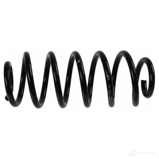 Пружина подвески SACHS BZT3 F4F 398991 996 964 4013872695072