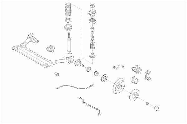 Рулевое управление SACHS AUDI-A4B5-RS002 1 GSV4GG 1440511166 изображение 0