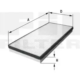 Салонный фильтр FIL FILTER 3787316 HCK 7018 49L WD DACPQ7