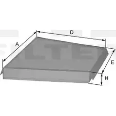 Салонный фильтр FIL FILTER HCK 7102 Y JX8W 3787344 R0KX5