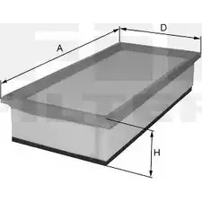 Воздушный фильтр FIL FILTER 9L708 3787590 HP 2223 K M09ZV