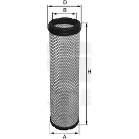 Воздушный фильтр FIL FILTER 3787716 U 2QS6 HV9TI HP 2585