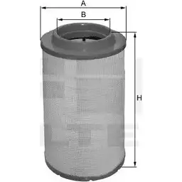 Воздушный фильтр FIL FILTER HP 2593 3787726 HLK6R OEKC 6