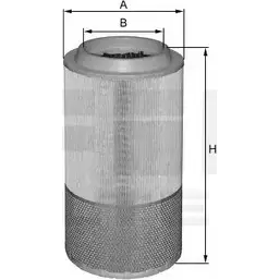 Воздушный фильтр FIL FILTER 3787768 58U35 C E74K0 HP 2656