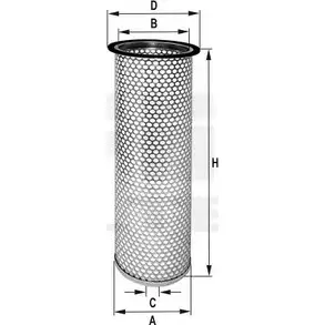 Воздушный фильтр FIL FILTER HP 4617 HLL4L6E Q5 P0DK 3787913
