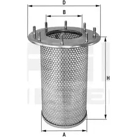 Воздушный фильтр FIL FILTER EC0FPEH 2 CPRQ HP 483 3787940