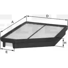 Воздушный фильтр FIL FILTER GZJNB H5OJ MF7 HP 5045 3787994