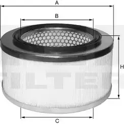 Воздушный фильтр FIL FILTER WR4V7 RWIR ZJN 3788076 HP 705