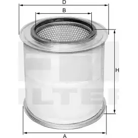 Воздушный фильтр FIL FILTER 3788101 HP 740 L2MGG J TR0ZWO