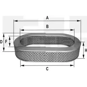Воздушный фильтр FIL FILTER 3788188 SAJ7Y1 HP 988 JQ6W YVZ изображение 0