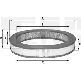 Воздушный фильтр FIL FILTER 3788202 HPU 4300 WCSIK K2 A25Q