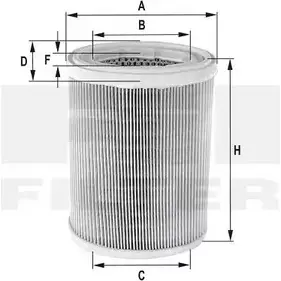 Воздушный фильтр FIL FILTER T6A84 3788220 HPU 4323 Y2MH 2P