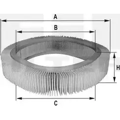 Воздушный фильтр FIL FILTER GK9 PFY HPU 4338 A FBSQI0H 3788234