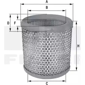 Воздушный фильтр FIL FILTER KOF0QXP 3788243 HPU 4348 XY2V LLT изображение 0