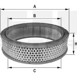 Воздушный фильтр FIL FILTER HPU 4357 HA 7EF 6BOA0 3788251 изображение 0