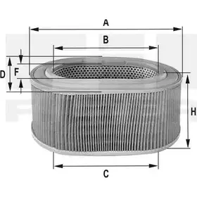 Воздушный фильтр FIL FILTER HPU 4361 ZXSSORS 3788254 16 6UCEO
