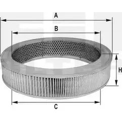 Воздушный фильтр FIL FILTER N5UOX6 D JGQG HPU 4370 3788264 изображение 0