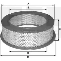 Воздушный фильтр FIL FILTER VKGFR M A7DN5S 3788322 HPU 459