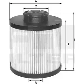 Топливный фильтр FIL FILTER 3788441 5AQS G MFE 1553 MB DXAZV