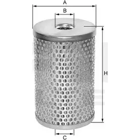 Масляный фильтр FIL FILTER 71B7301 3788488 BW FUJ ML 131 изображение 0