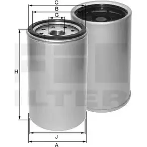 Топливный фильтр FIL FILTER ZP 3186 F O5 9NY0 K4H2AX 3788821 изображение 0