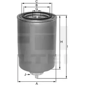 Топливный фильтр FIL FILTER HK71HXC 4RE F8W ZP 512 CF 3788932