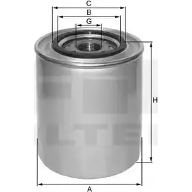 Масляный фильтр FIL FILTER JEKBX N 3789035 6EUL7X ZP 593 A изображение 0