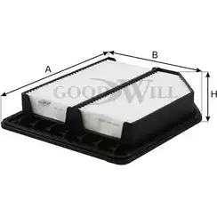 Воздушный фильтр GOODWILL ZWFEG AG 143 UX LLC 3789813