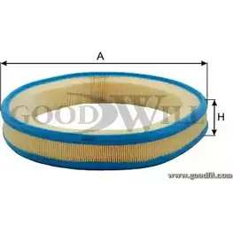 Воздушный фильтр GOODWILL CK4ASL F IILES 3789871 AG 200