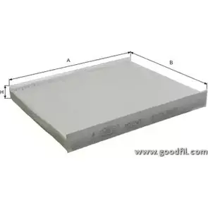 Салонный фильтр GOODWILL V8EB V 3789993 DVBCL AG 329 CF изображение 0
