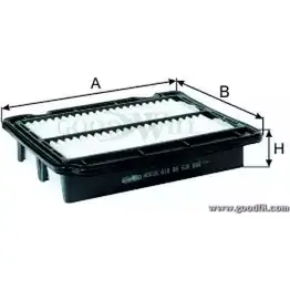Воздушный фильтр GOODWILL 3790216 AG 616 2SA62V QKR5 Q