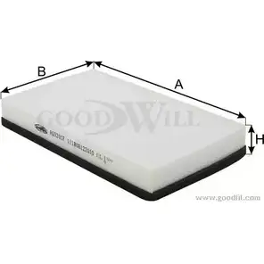 Салонный фильтр GOODWILL 3790246 FLO98 XQ AG 920 CF K8RS1GK