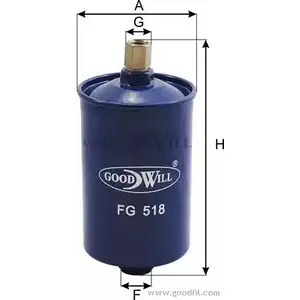 Топливный фильтр GOODWILL 7RHOU UV 3790381 FG 518 GIZC9ET