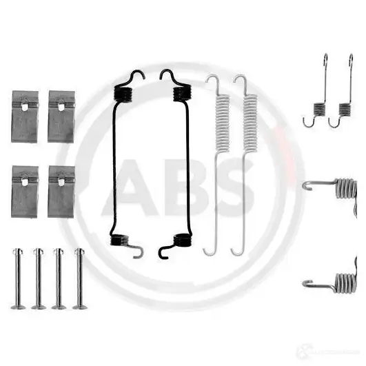 Ремкомплект колодок A.B.S. 1792528 8717109231823 0677Q TH KUHG1 изображение 0