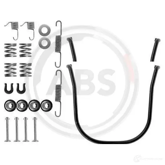 Ремкомплект колодок A.B.S. 1792494 0634Q 8717109231410 QUKR JQ изображение 0