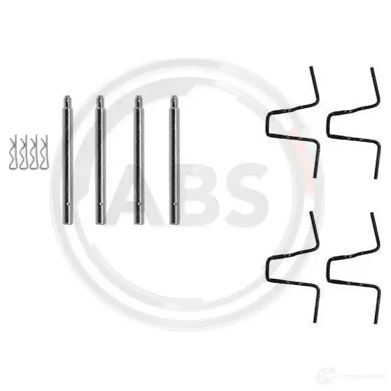 Ремкомплект колодок A.B.S. 1792773 LZ T84 8717109233544 0978Q