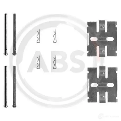 Ремкомплект колодок A.B.S. 8717109233100 1792751 0932Q KY LU4