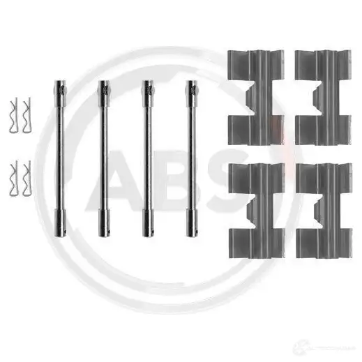 Ремкомплект колодок A.B.S. 8717109233438 0967Q 5 BM1U 1792763