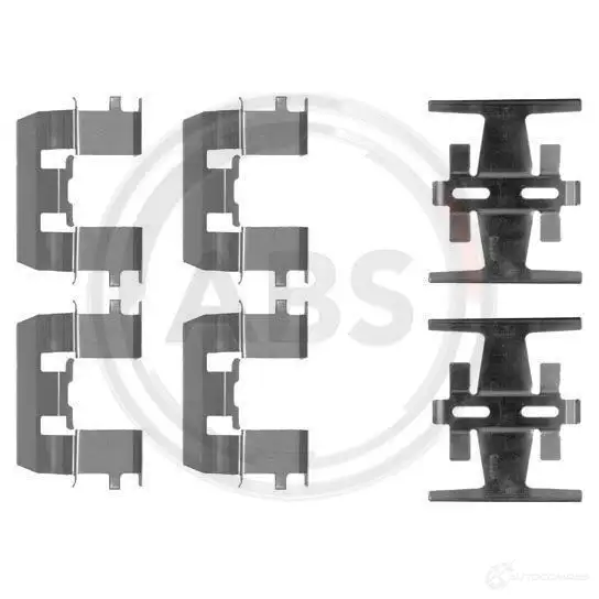 Ремкомплект колодок A.B.S. 8717109235630 1793011 M 6GBSU 1208Q
