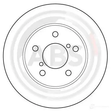 Тормозной диск A.B.S. 8717109019643 1793906 16631 MRO7 3MR