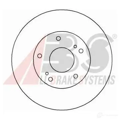 Тормозной диск A.B.S. 16494oe 60I6 3 8717109365399 1198178641 изображение 0