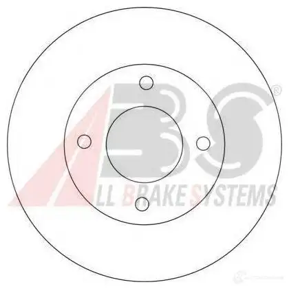 Тормозной диск A.B.S. VW5Z GZ9 8717109366006 16913oe 1198178483 изображение 0