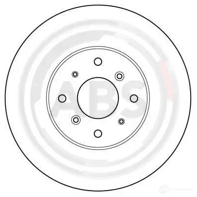 Тормозной диск A.B.S. W1 RL2 15613 8717109005486 1793187