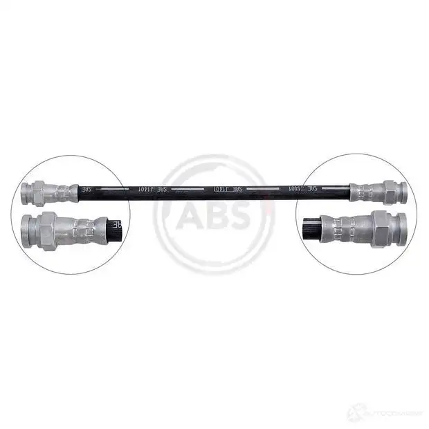 Тормозной шланг A.B.S. SL 3910 8717109214567 JNA8 T7P 1818401 - Изображение 1