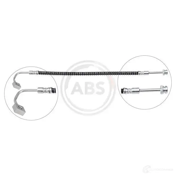 Тормозной шланг A.B.S. 3EMH U8K 1818561 8717109216936 SL 4163 - Изображение 1
