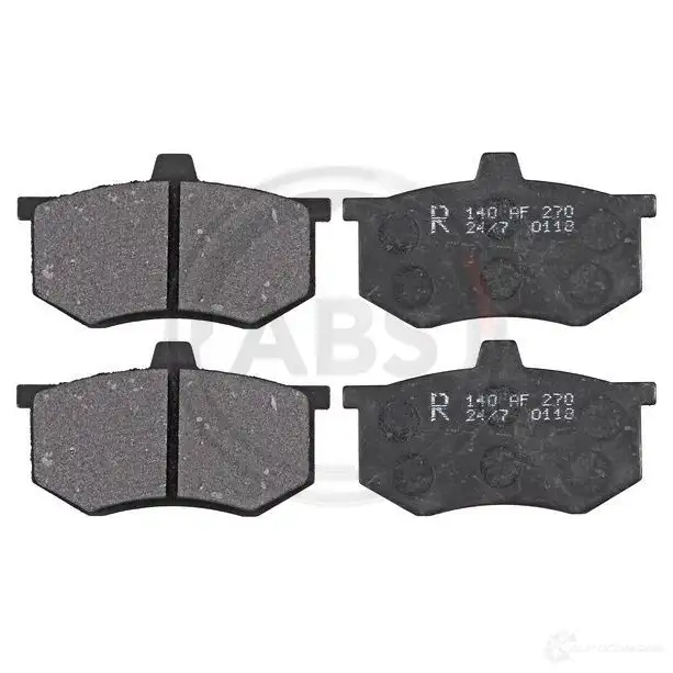 Тормозные колодки дисковые, комплект A.B.S. D1XA5 36166 1805029 206 01