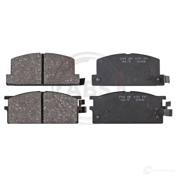 Тормозные колодки дисковые, комплект A.B.S. 2 1254 1805094 3E3FO 36499 изображение 0
