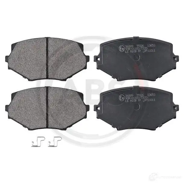 Тормозные колодки дисковые, комплект A.B.S. C M8GF 1805434 8717109051124 36889