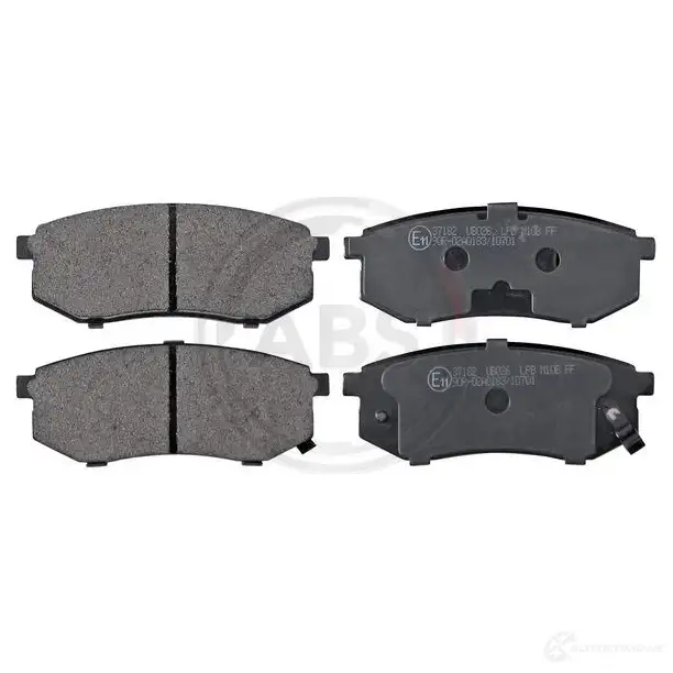 Тормозные колодки дисковые, комплект A.B.S. N 69DKT 37182 8717109239263 1805643